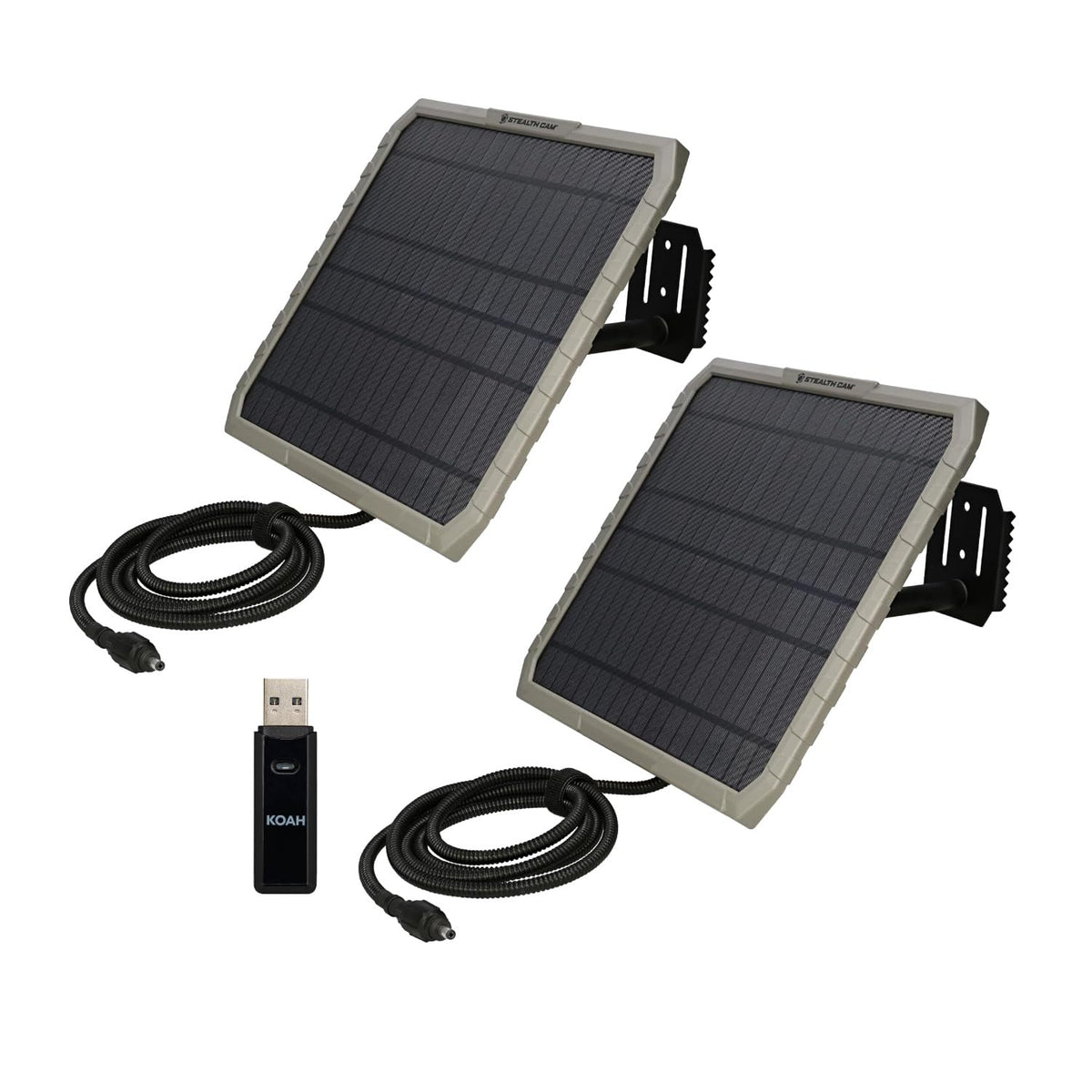 Stealth Cam FieldMAX External 10-Inch Solar Panel Bundle