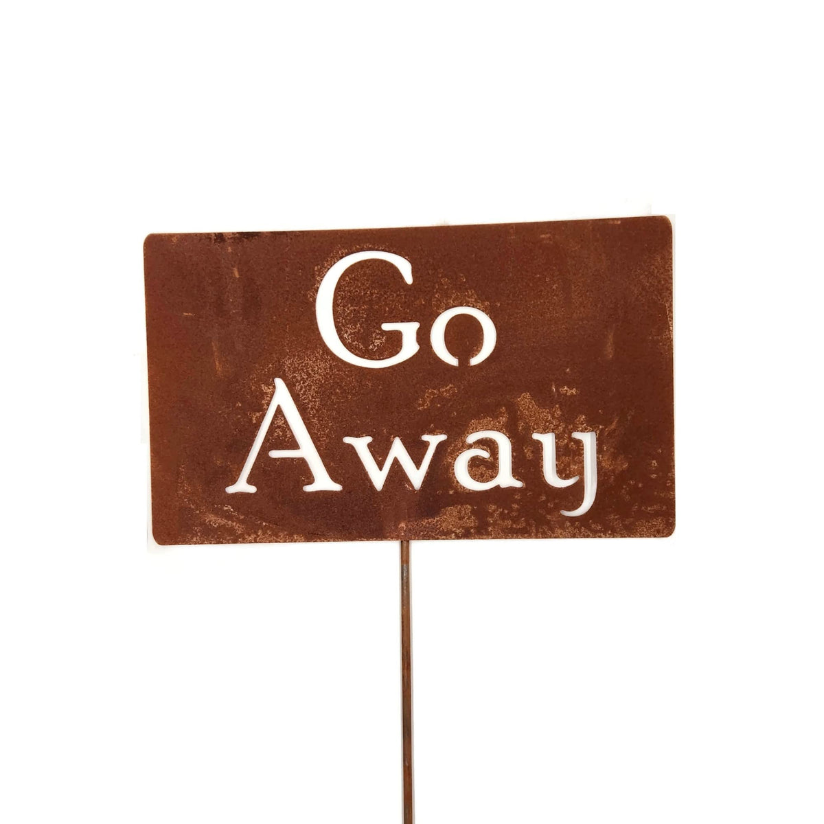 Funny Garden Stake 20 to 33 Inches Tall (Herb Garden, XL 33" Tall)