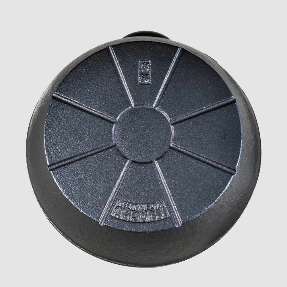 Iwachu Nanbu Ironware 11720 Iron Kettle, Type 7 Arare, Induction Compatible, Black Baked (Kamayaki), 0.3 fl oz (0.9 L)