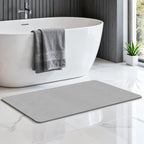 THMINS Extra Large Stone Bath Mat, 36''x24'' Stone Shower Mat