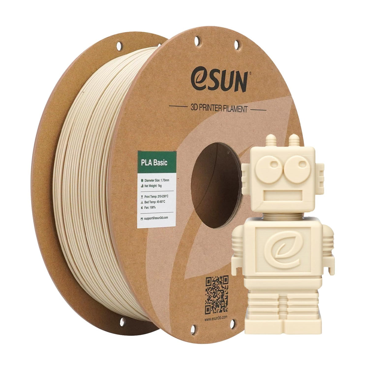 eSUN PLA Basic Filament 1.75mm 3D Printer Filament 10KG 10 Colors