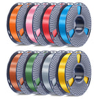 SUNLU PLA Filament 1.75mm, 250g Spool Bundle, 3D Printer Filament