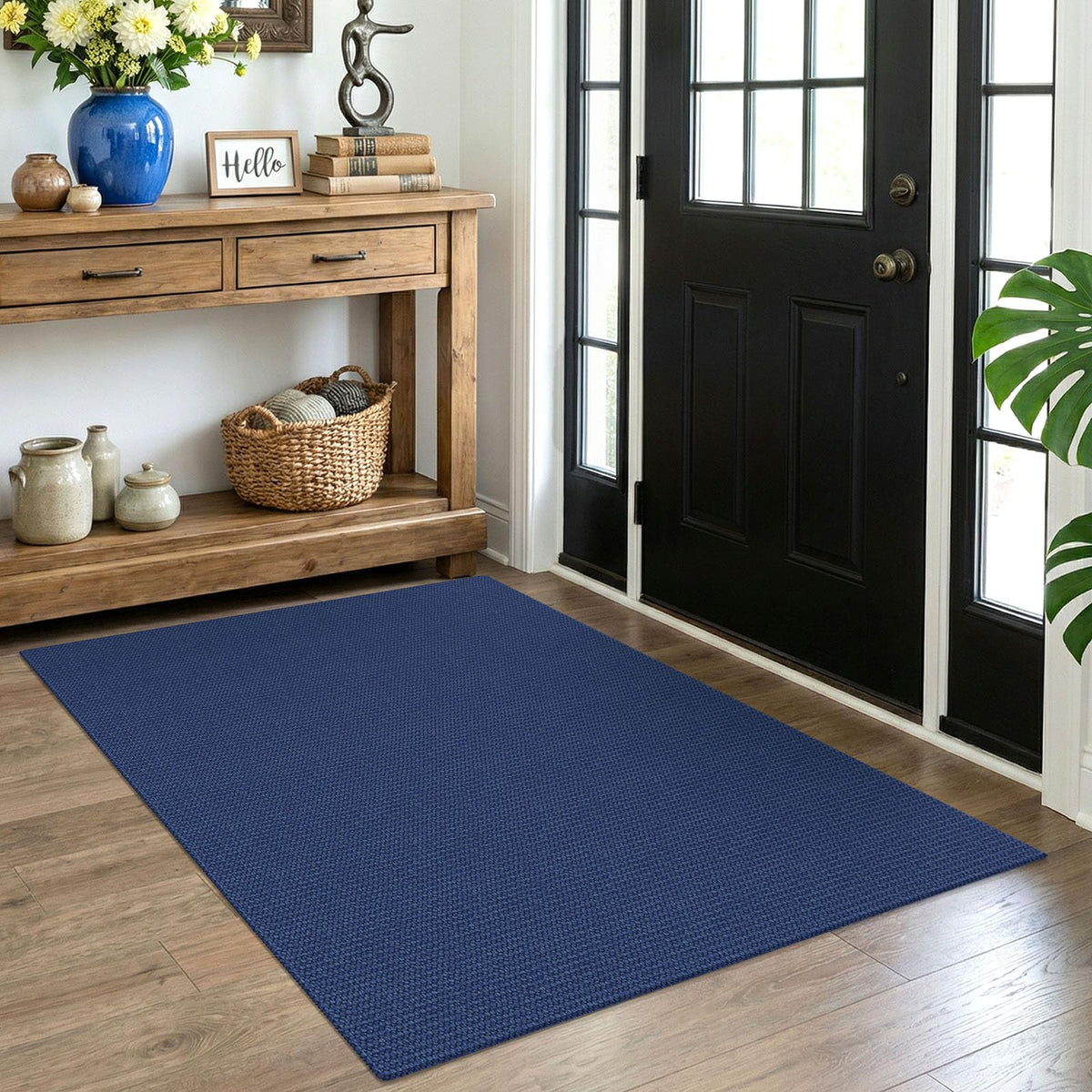EARTHALL Washable Area Rug, Non Slip Living Room Rug, 5x7 Ft, Sand/Beige