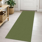 EARTHALL Woven Area Rugs 6x9 Ft Washable Living Room Rugs Non Slip Rubber Backed Dining Room Rug Braided Bedroom Rugs Indoor Floor Carpet for Living Room, Bedroom, Dining Room, Beige/Ivory