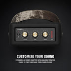 Marshall Stockwell II Portable Bluetooth Speaker - Black and Brass