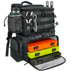 MATEIN Fishing Backpack, Tackle Storage Bag with Rod Holders & Cooler