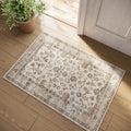 Washable Area Rugs for Living Room: 9x12 Bedroom Rug Boho Vintage Area Rug Stain Resistant Non Slip Low Pile Lightweight Soft Carpets for Dining Room Kitchen Nursery Kids Room Playroom Home Office