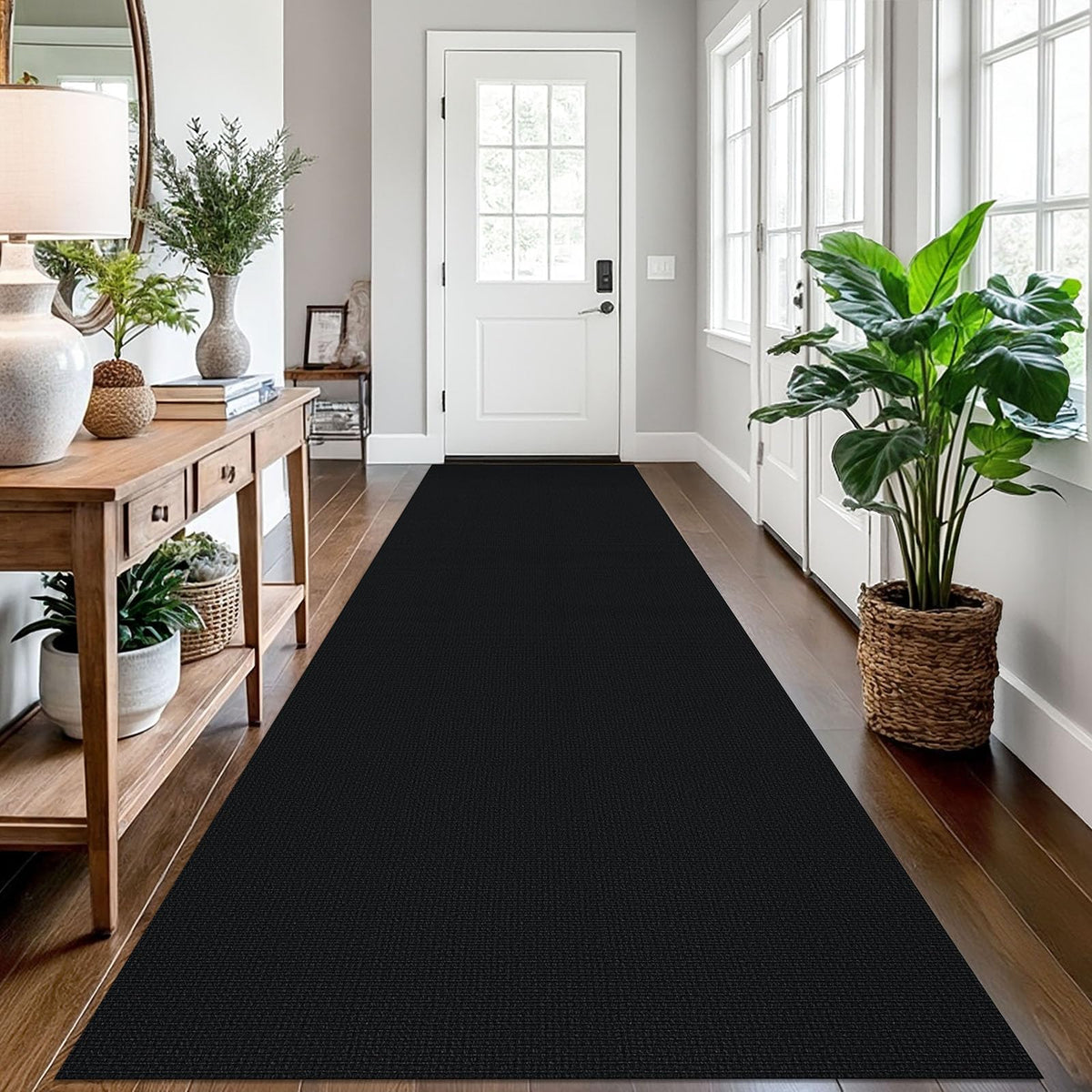 EARTHALL Washable Area Rug, Non Slip Living Room Rug, 5x7 Ft, Sand/Beige