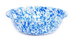 Enamelware Benson Basin, 32 quart, Red/White Splatter (Single)