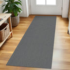 EARTHALL Woven Area Rugs 6x9 Ft Washable Living Room Rugs Non Slip Rubber Backed Dining Room Rug Braided Bedroom Rugs Indoor Floor Carpet for Living Room, Bedroom, Dining Room, Beige/Ivory