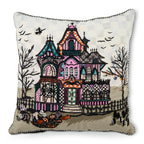 MACKENZIE-CHILDS Throw Pillow, 20x20, Frankenstein