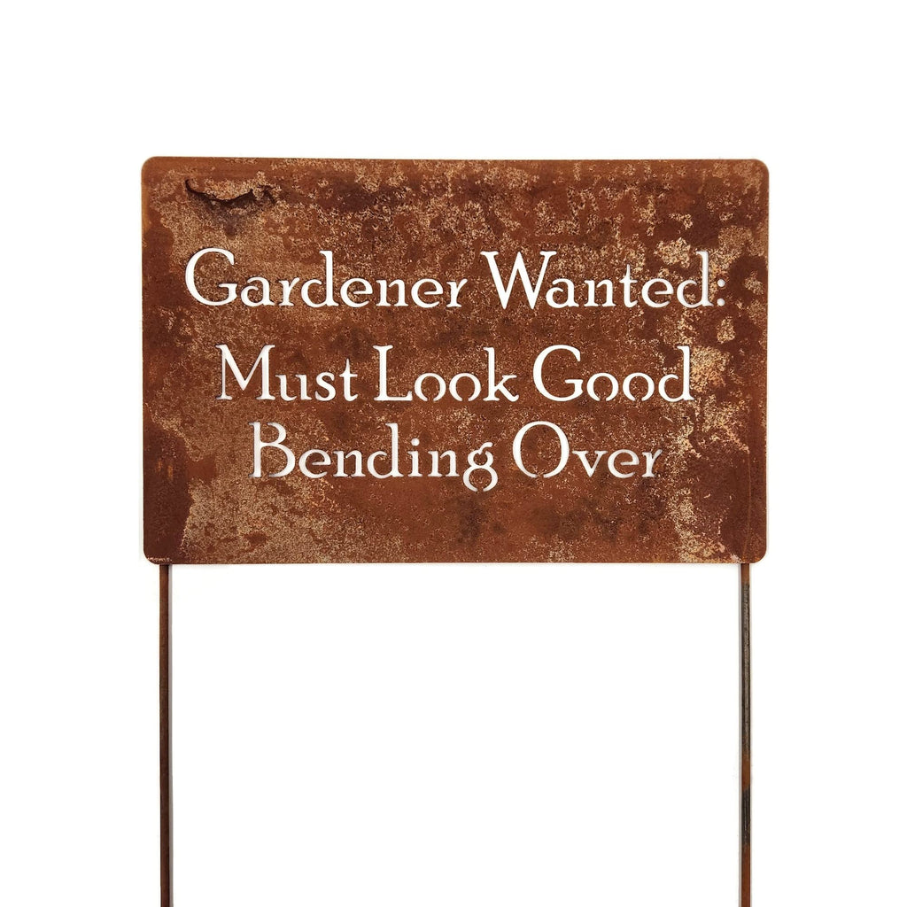 Funny Garden Stake 20 to 33 Inches Tall (Hosta La Vista, XL 33" Tall)
