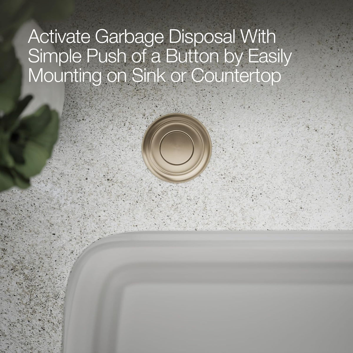 Garbage Disposal Air Switch Kit