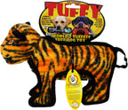TUFFY® 4 Pack Tiger Hippo Giraffe Penguin Plush Dog Toys