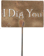 Funny Garden Stake 20 to 33 Inches Tall (The Orchard, Large 28" Tall)
