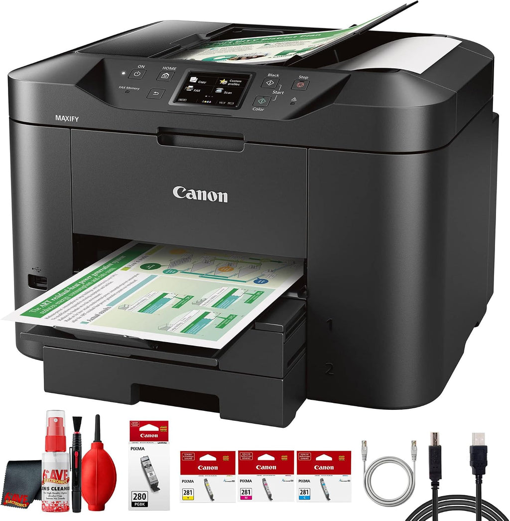 Canon MAXIFY MB2720 Home Office All-in-One Printer (0958C002) Bundle