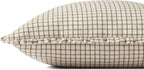 Loloi Chris Loves Julia Dinah Ivory/Earth 22" x 22" Cover w/Down Pillow