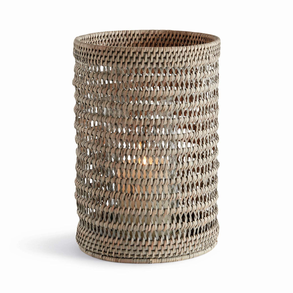 Napa Home & Garden Burma Rattan Hurricane Small Small Brown