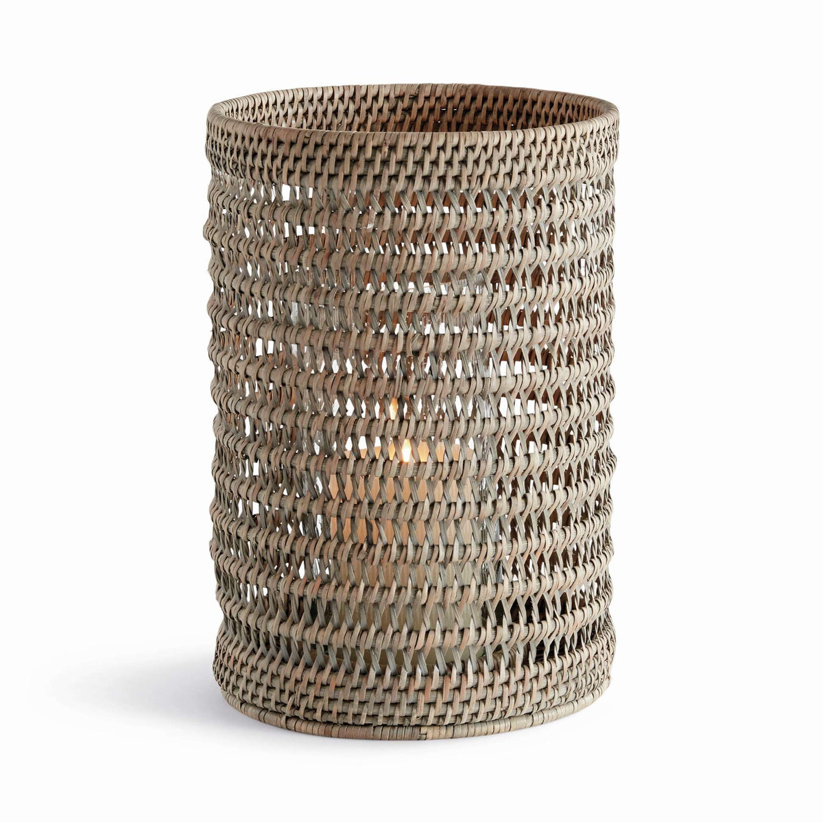 Napa Home & Garden Burma Rattan Hurricane Small Small Brown