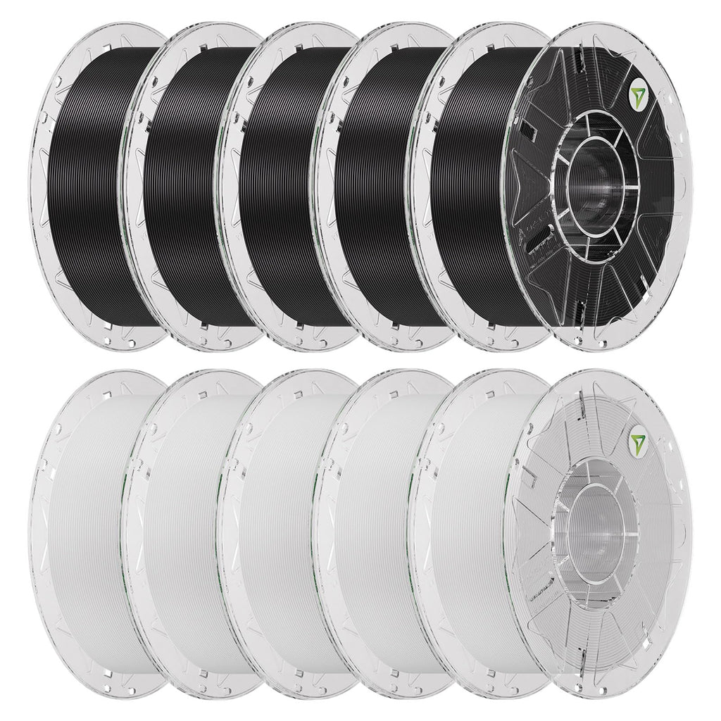 Creality Hyper PLA Filament 1.75mm, Black, 4-Pack, 4KG