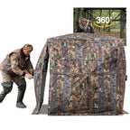 FUNHORUN Hunting Blind 270/360 See Through Deer Blind, Pop Up Ground Blind