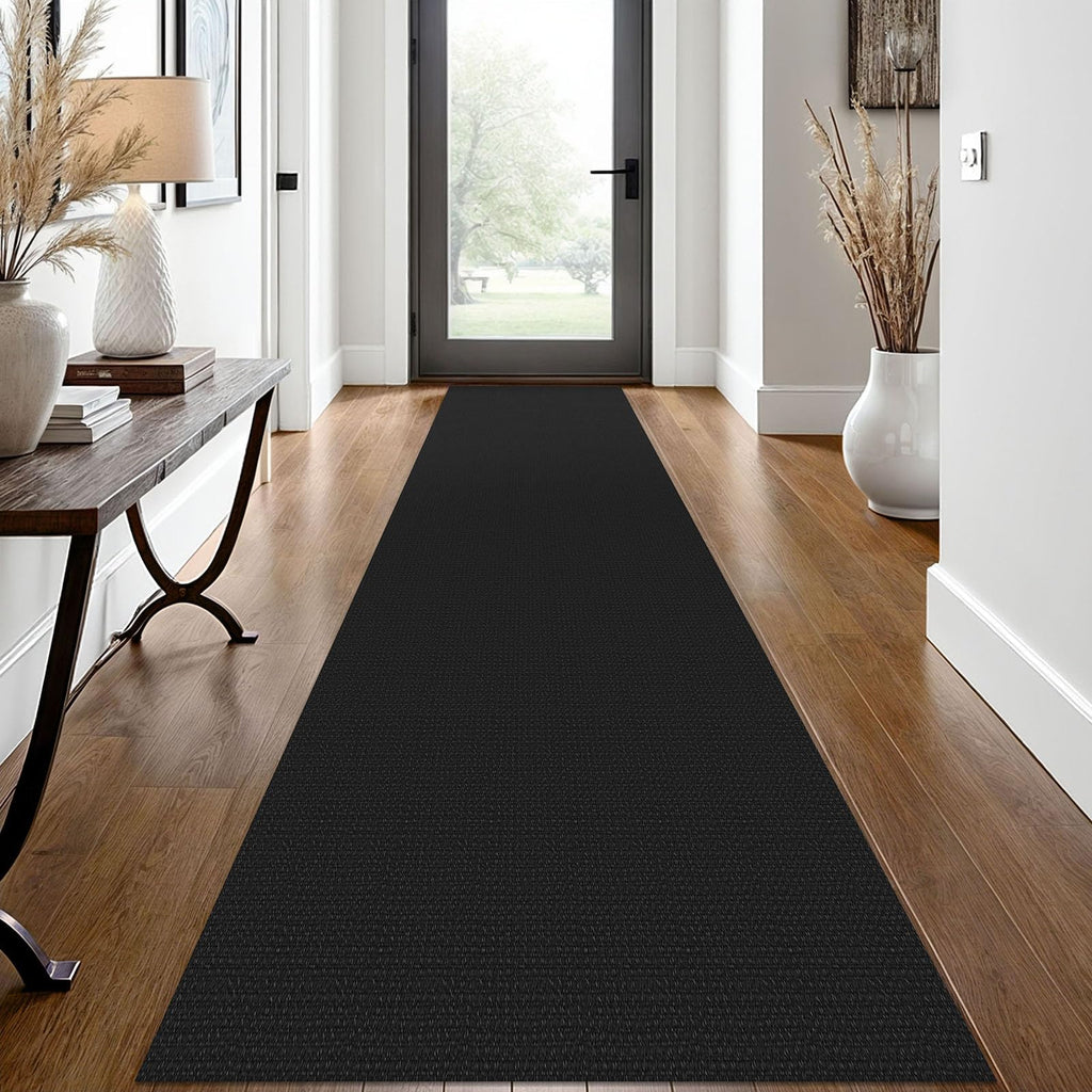 EARTHALL Woven Area Rugs 6x9 Ft Washable Living Room Rugs Non Slip Rubber Backed Dining Room Rug Braided Bedroom Rugs Indoor Floor Carpet for Living Room, Bedroom, Dining Room, Beige/Ivory