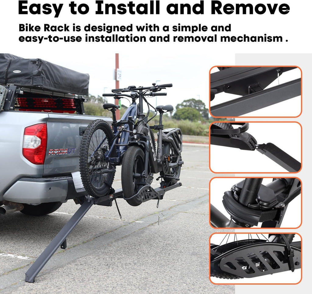 CRAVOT CyberRack EBike Rack for 2 Bike,200 lbs Capacity