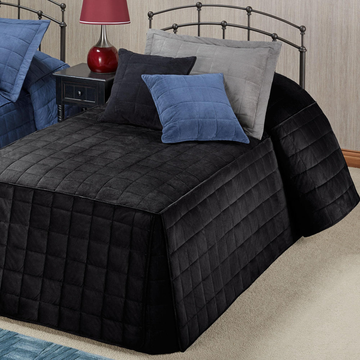 Touch of Class Camden Luxury Bedding, Russet, Queen, 3 Pc Set