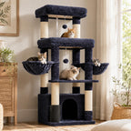 Hey-brother Cat Tree Tower with Extra Large Platform, Big Condo, MPJ070W