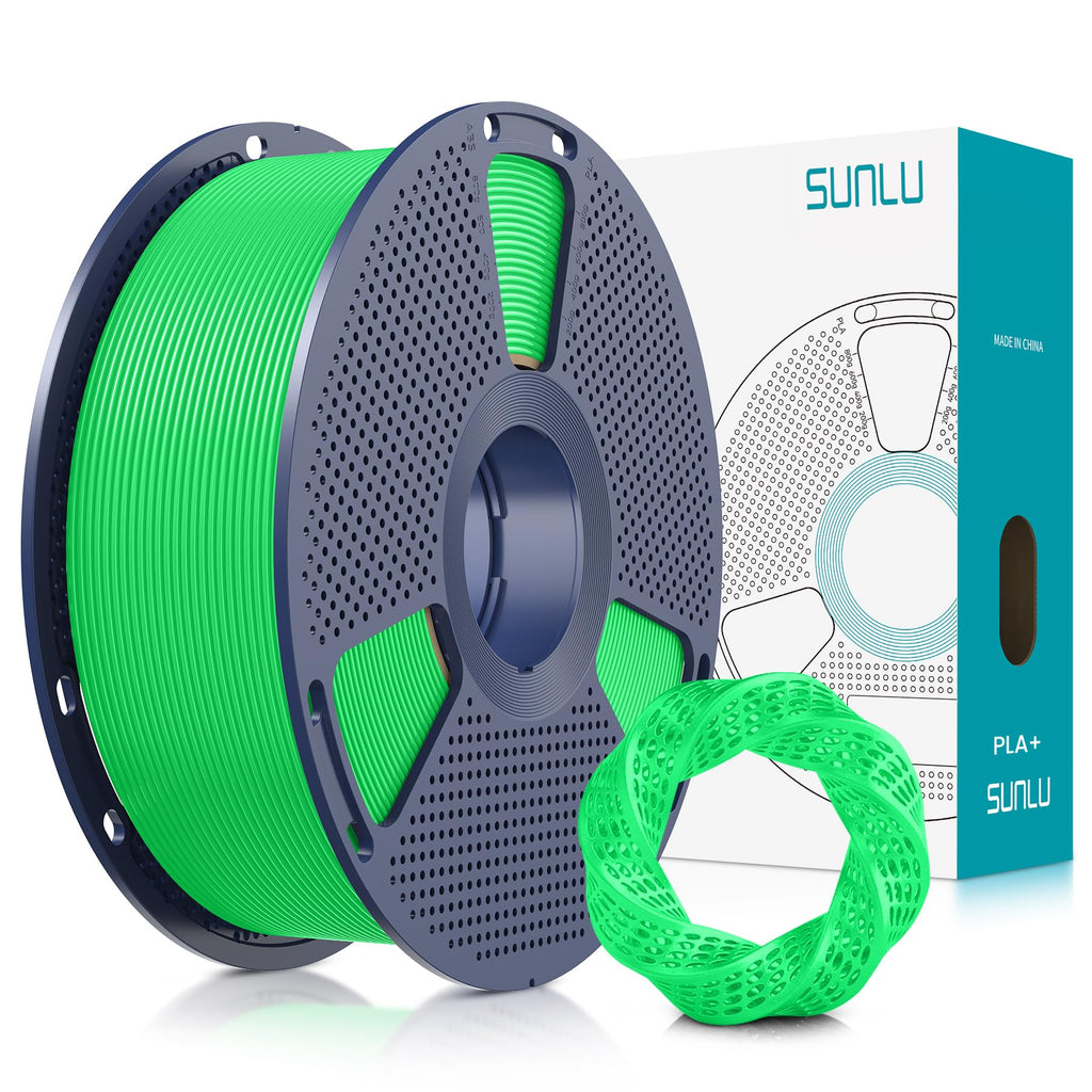 SUNLU PLA Plus Filament 1.75mm, 10KG Bundle, Black & White