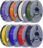 SUNLU PLA+ Filament 1.75mm, 16 Pack 250g Spools, Upgraded Formula