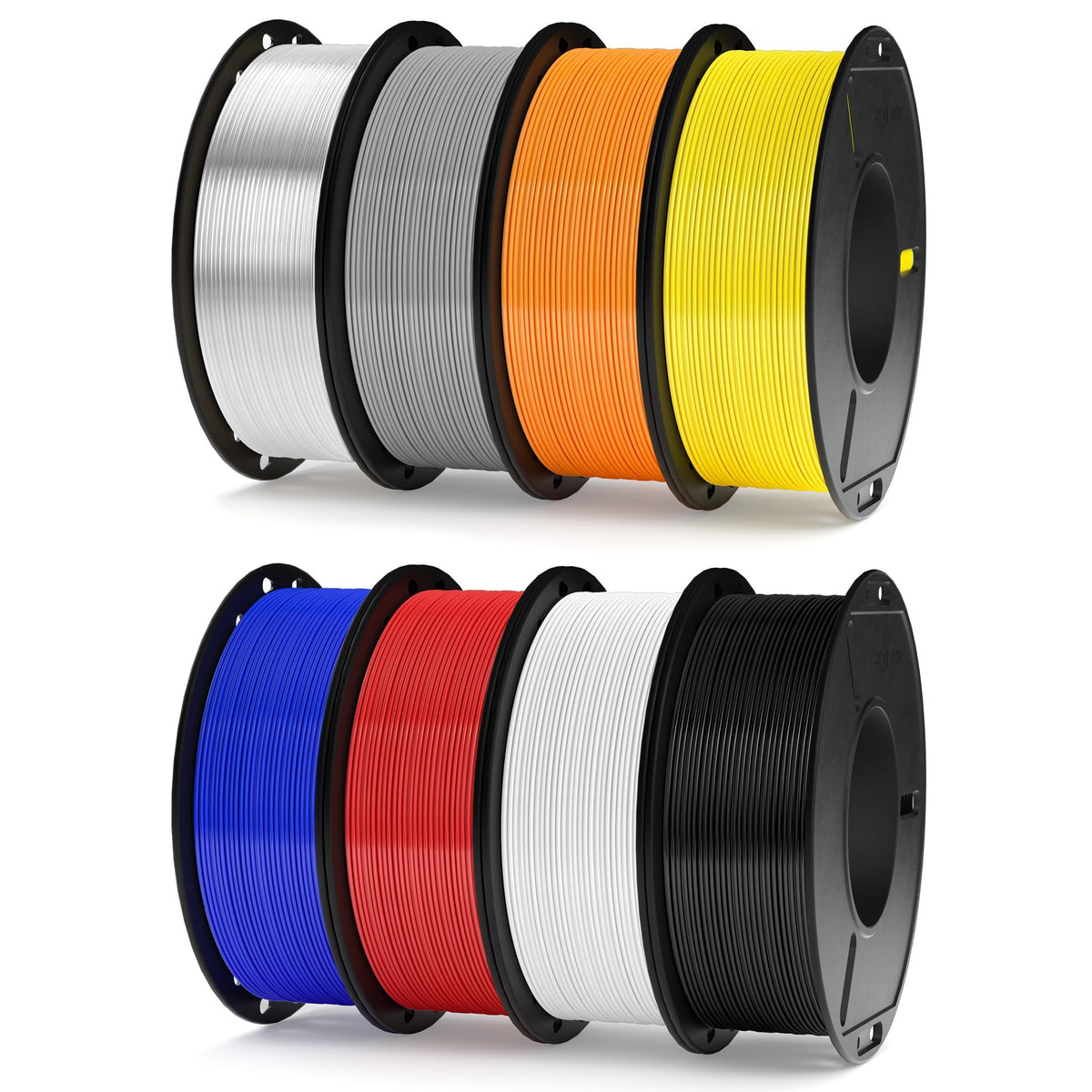ELEGOO Rapid PETG 3D Printer Filament 1.75mm Black 10KG Bulk