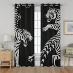 Chicken Curtains for Bedroom, Botanical Leave Chicken Curtains