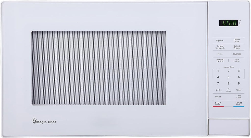 1.1 cu. ft. Countertop Microwave Oven in White