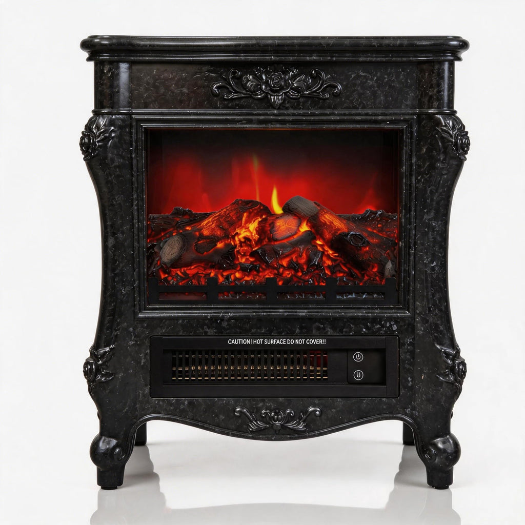 LIVILAND 1500W Electric Fireplace Stove, Indoor Space Heater