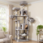 AMHANCIBLE Cat Tree Tower, 70 Inch Heavy Duty Cat Tree for Large Cats