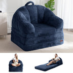 MAXYOYO Folding Sofa Bed, 2 in 1 Convertible Sofa to Lounger
