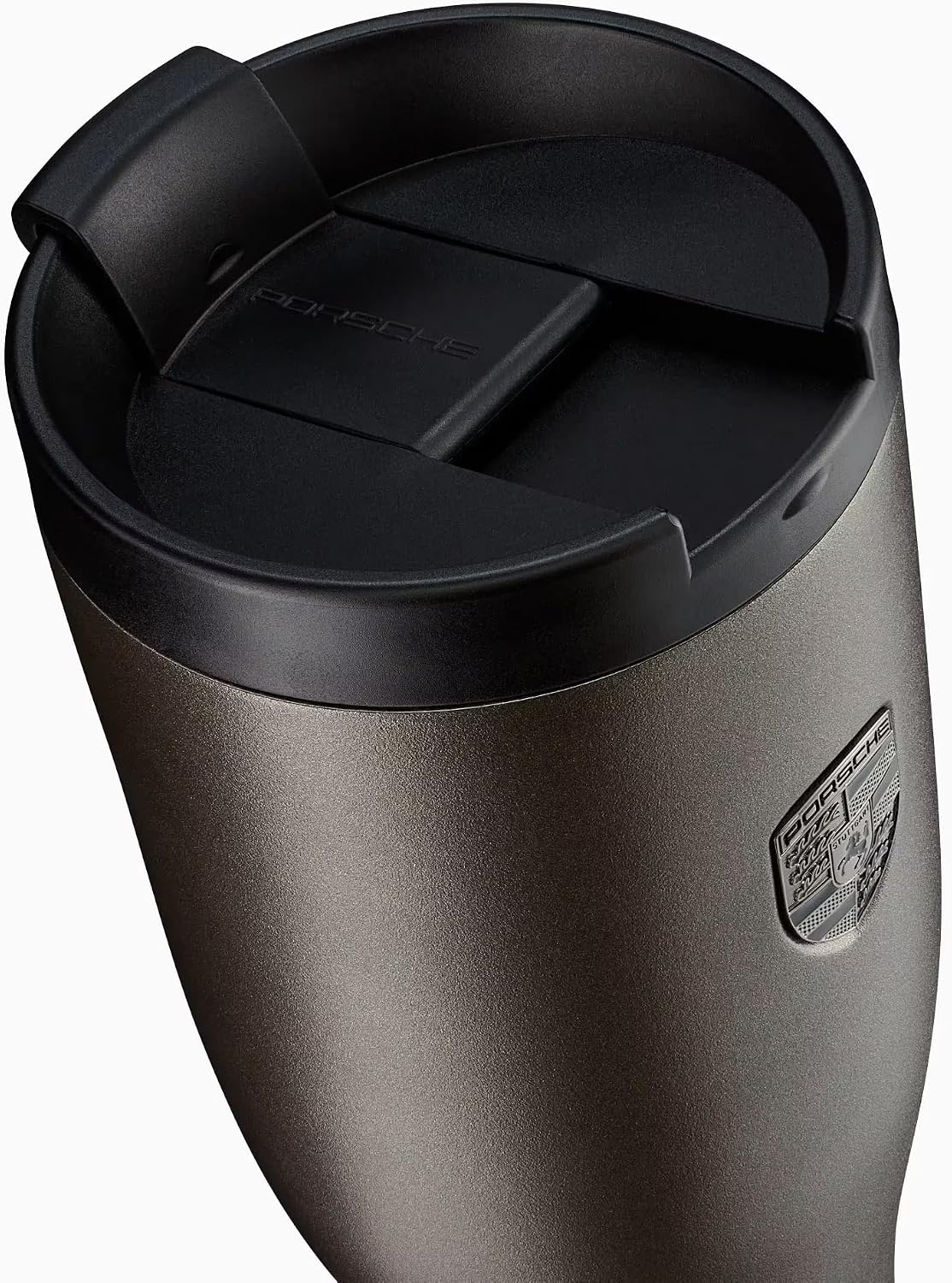 Porsche XL Thermal Mug in Gunmetal, Turbonite