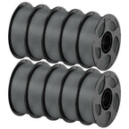 ANYCUBIC PETG Filament 1.75mm, Multicolor Bundle 10KG, Reusable Spool