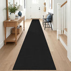 EARTHALL Woven Area Rugs 6x9 Ft Washable Living Room Rugs Non Slip Rubber Backed Dining Room Rug Braided Bedroom Rugs Indoor Floor Carpet for Living Room, Bedroom, Dining Room, Beige/Ivory