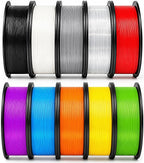 10KG PLA+ Filament Bundle, 1.75mm 3D Printer Filament
