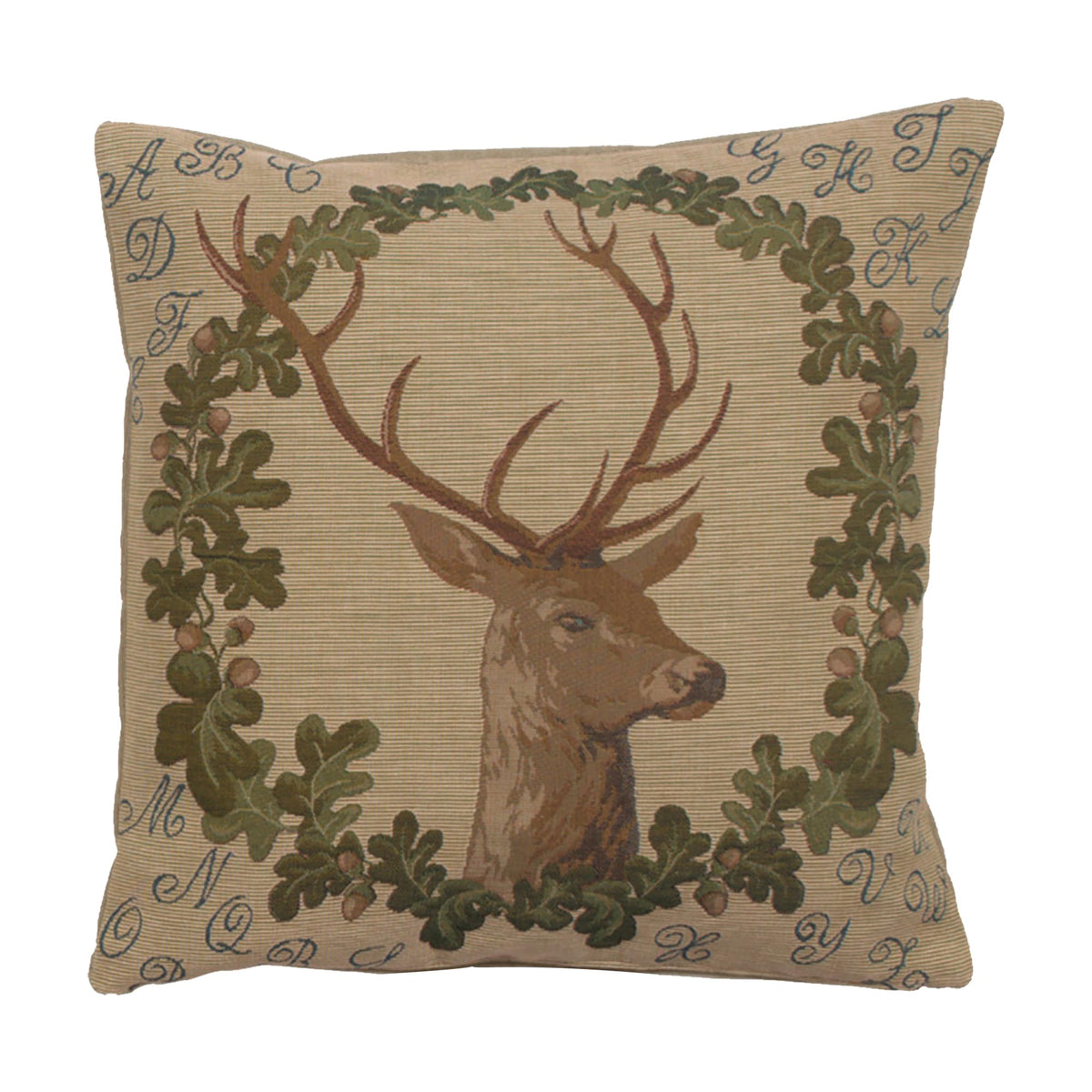 William Morris The Hare I Tapestry Throw Pillow Cover 19 x 19 in