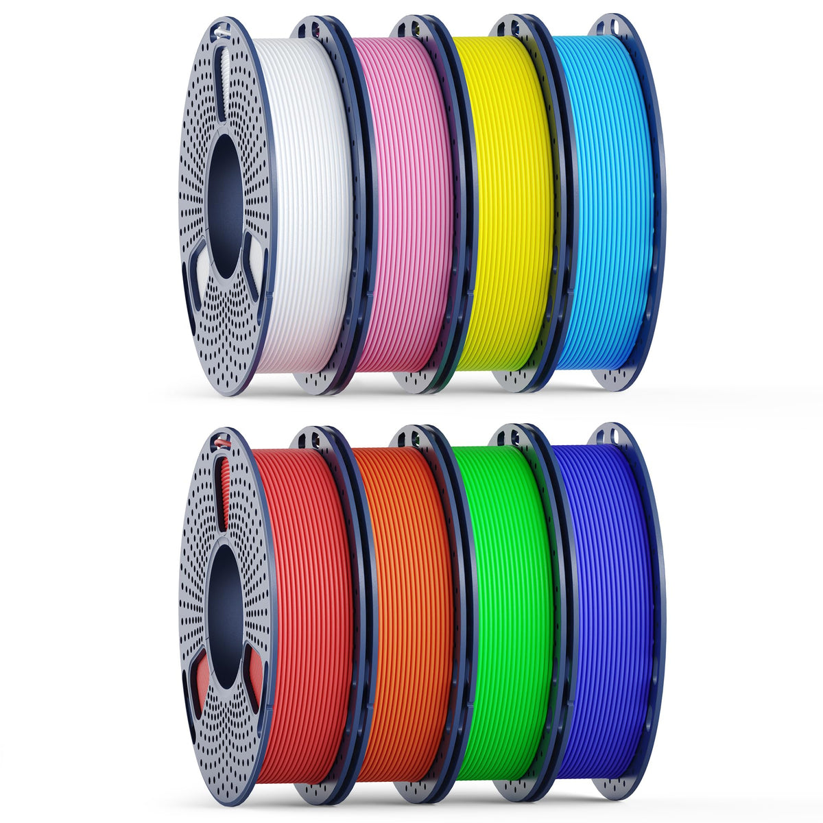 SUNLU PLA+ Filament 1.75mm, 16 Pack 250g Spools, Upgraded Formula