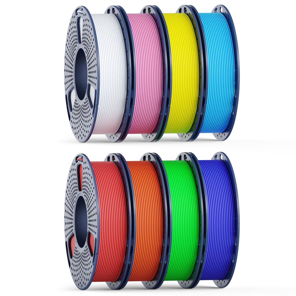 SUNLU PLA Filament 1.75mm, 250g Spool Bundle, 3D Printer Filament