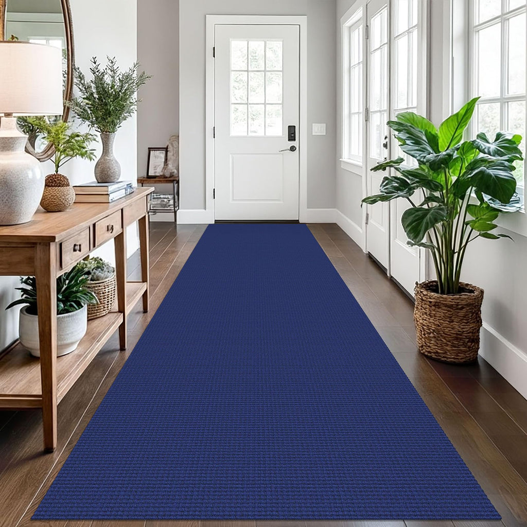EARTHALL Woven Area Rugs 6x9 Ft Washable Living Room Rugs Non Slip Rubber Backed Dining Room Rug Braided Bedroom Rugs Indoor Floor Carpet for Living Room, Bedroom, Dining Room, Beige/Ivory