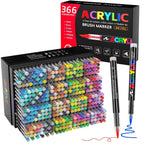 366 Colors Acrylic Paint Marker with Automatic Ink Control System
