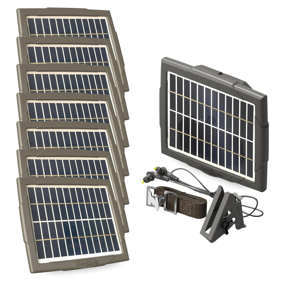 Cuddeback Solar Power Bank PW-3600 for CuddeLink and Tracks Cameras, 4 Pack