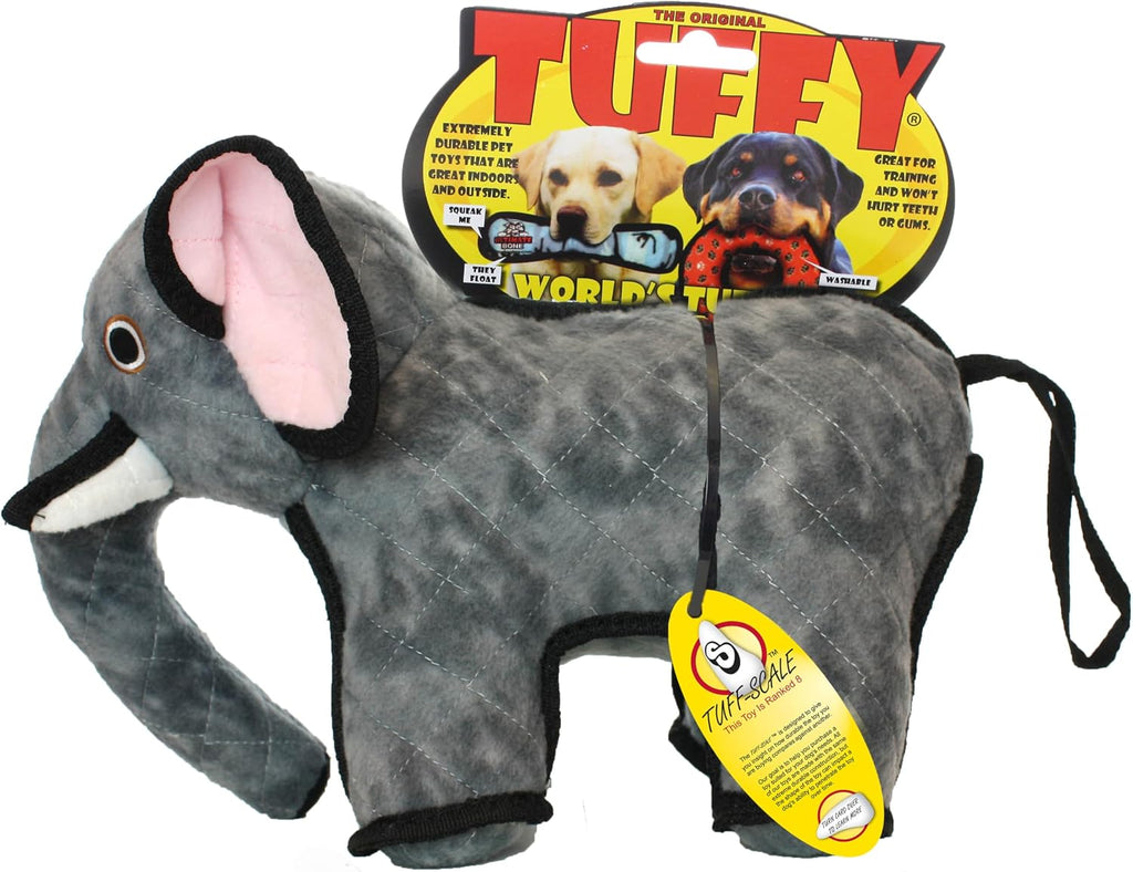 TUFFY® 2 Pack Elephant Ultra Durable Plush Dog Toys