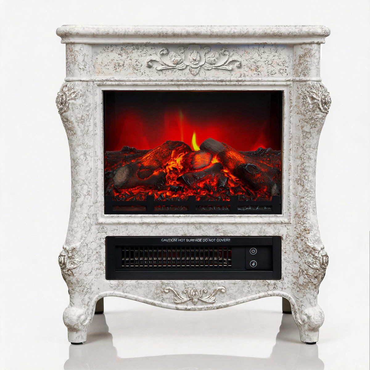 LIVILAND 1500W Electric Fireplace Stove, Indoor Space Heater