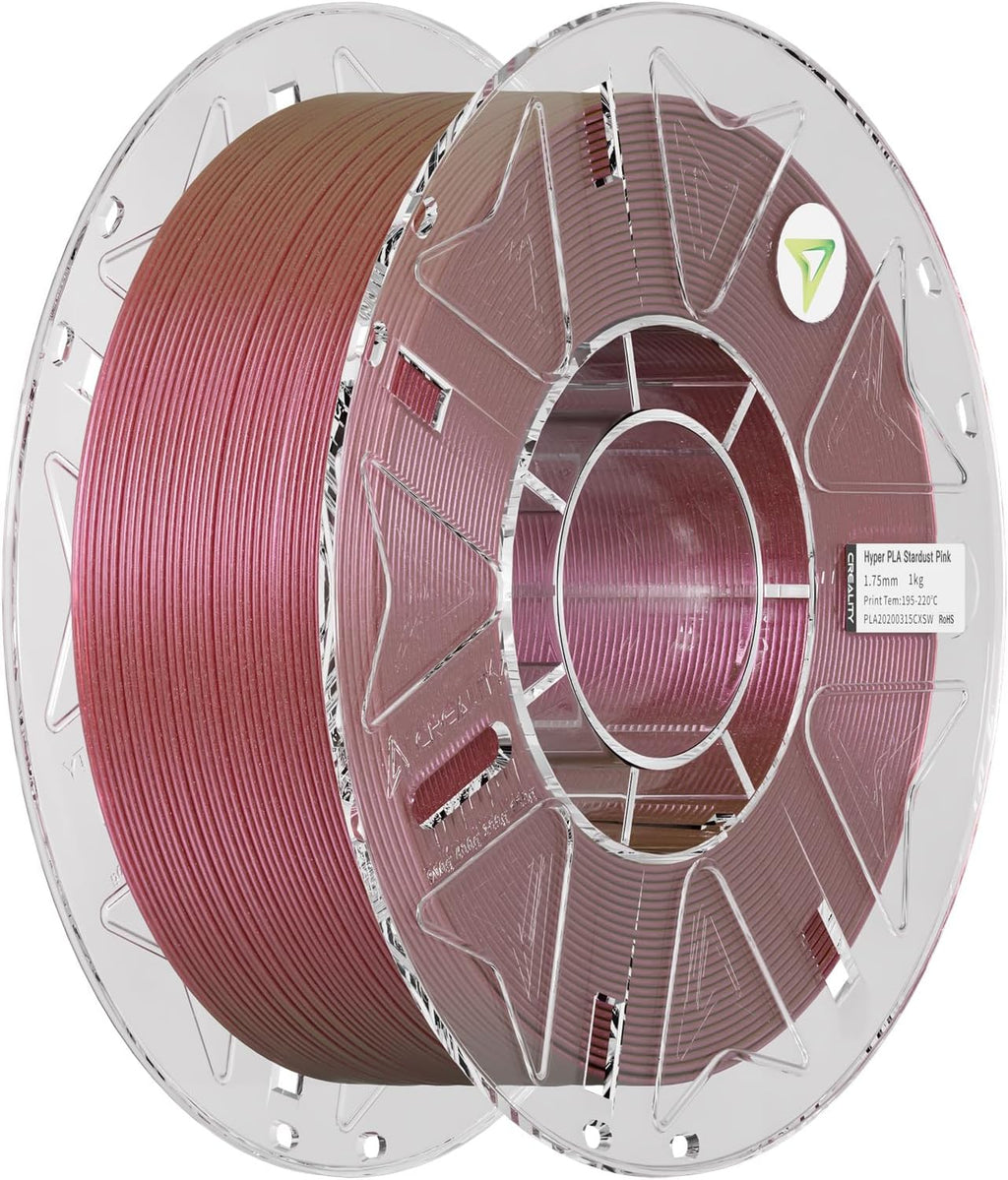 Creality Hyper PLA Filament 1.75mm, Black, 4-Pack, 4KG